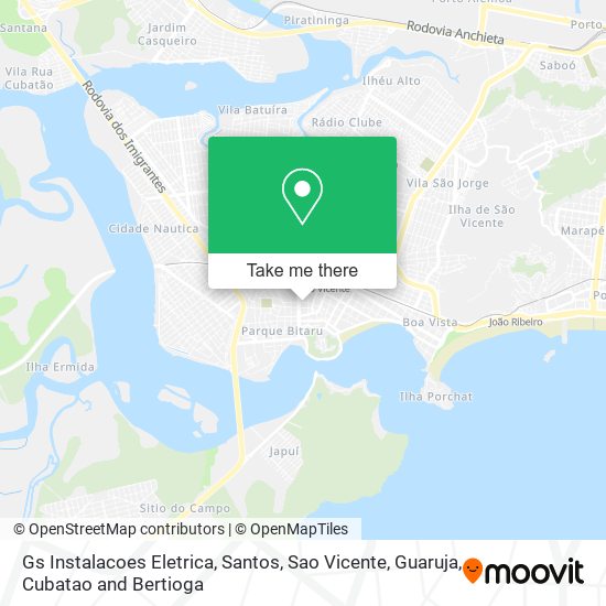Gs Instalacoes Eletrica map