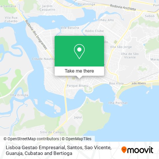 Mapa Lisboa Gestao Empresarial