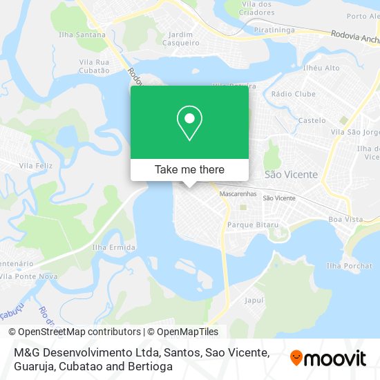 M&G Desenvolvimento Ltda map