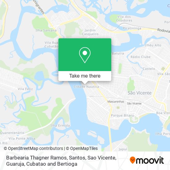 Barbearia Thagner Ramos map