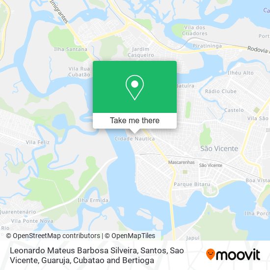 Leonardo Mateus Barbosa Silveira map