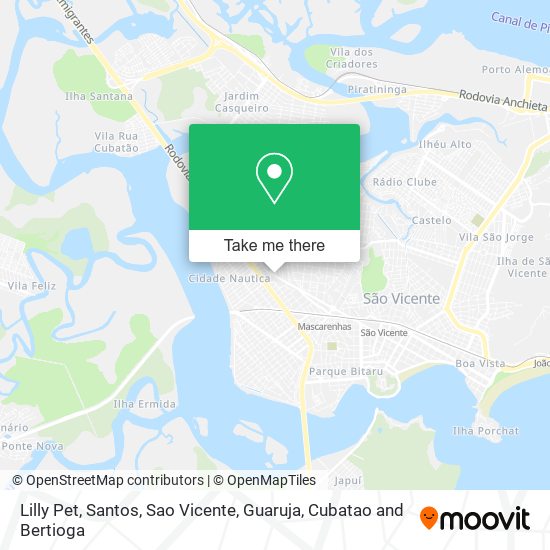 Lilly Pet map