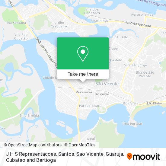 J H S Representacoes map