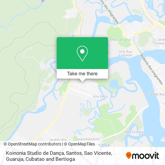 Koinonia Studio de Dança map