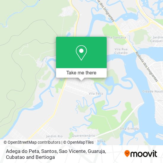 Adega do Peta map