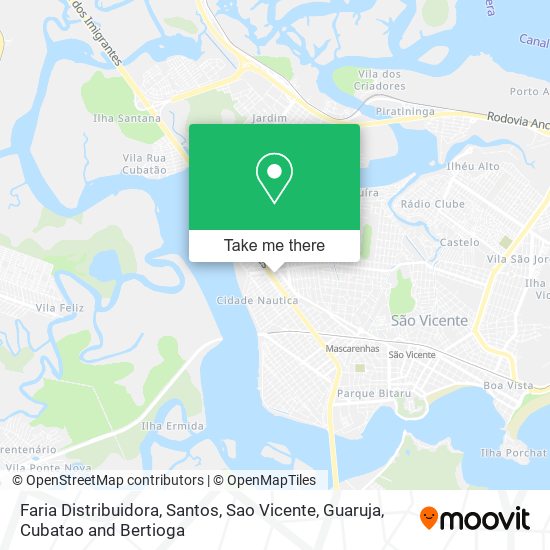 Faria Distribuidora map