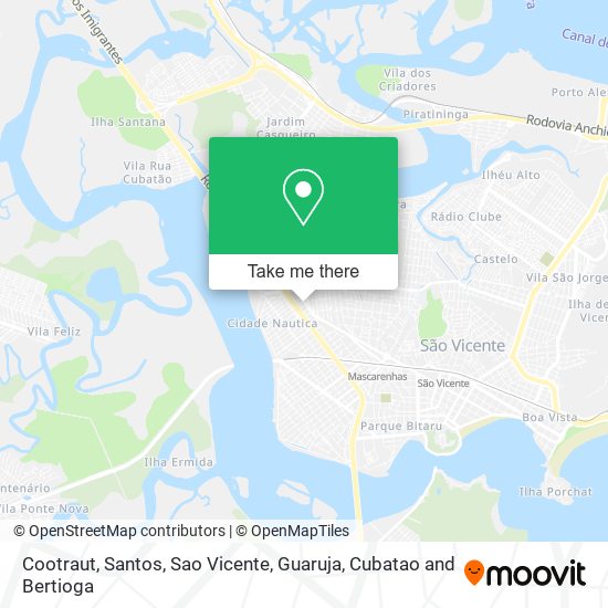 Cootraut map