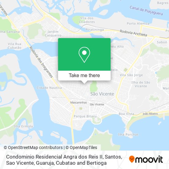 Condominio Residencial Angra dos Reis II map