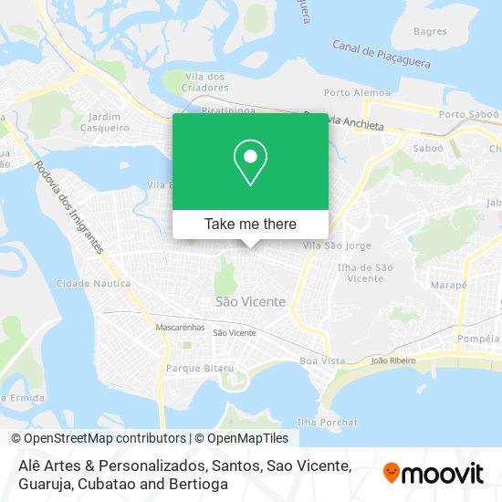 Alê Artes & Personalizados map