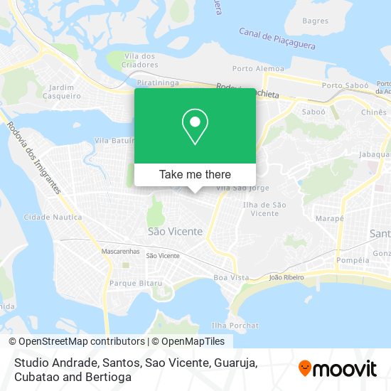 Mapa Studio Andrade