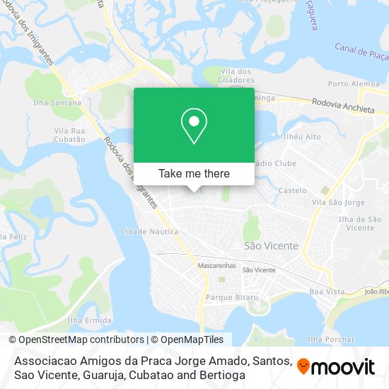 Associacao Amigos da Praca Jorge Amado map