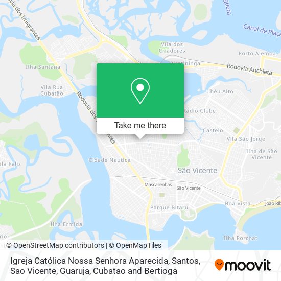 Igreja Católica Nossa Senhora Aparecida map