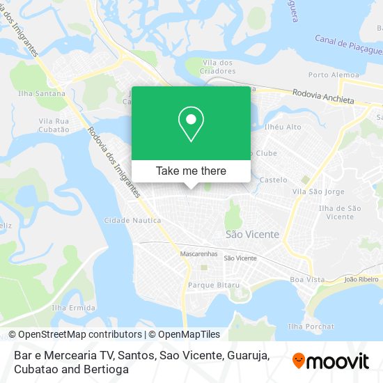 Bar e Mercearia TV map