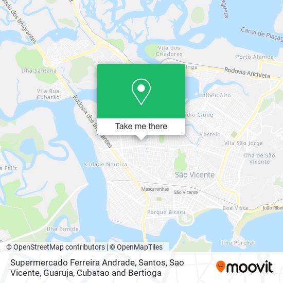 Supermercado Ferreira Andrade map