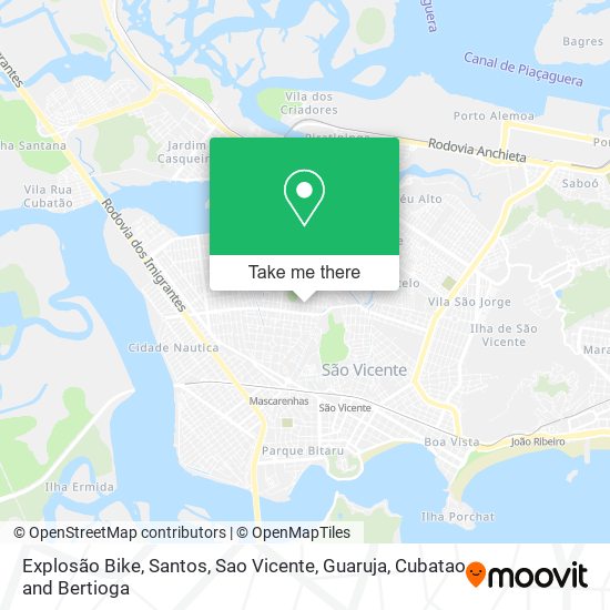 Explosão Bike map