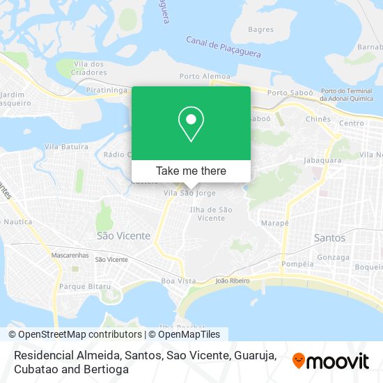 Residencial Almeida map