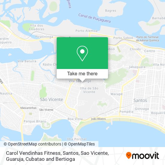 Carol Vendinhas Fitness map