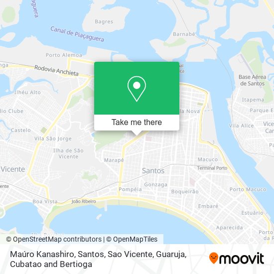 Maúro Kanashiro map