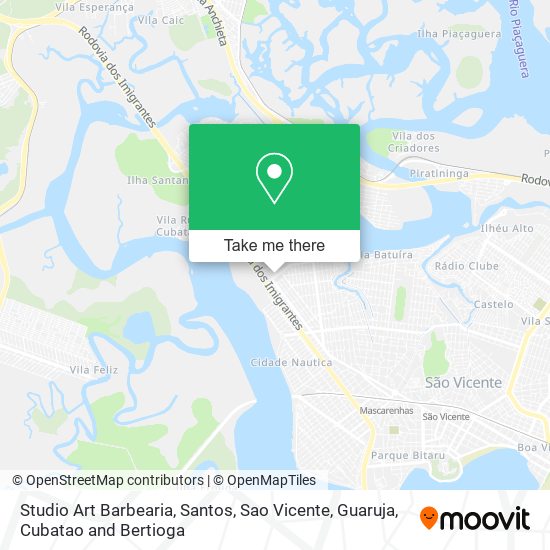 Studio Art Barbearia map