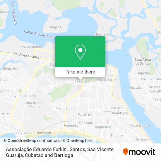 Associação Eduardo Furkini map