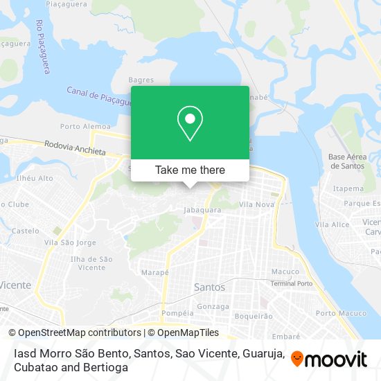 Iasd Morro São Bento map