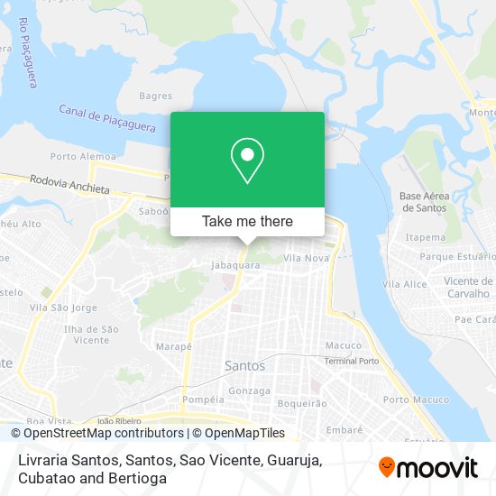 Livraria Santos map