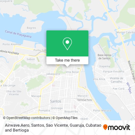 Airwave.Aero map