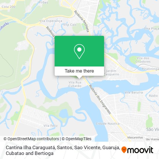 Cantina Ilha Caraguatá map