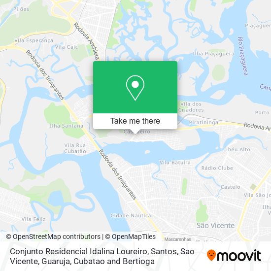 Conjunto Residencial Idalina Loureiro map