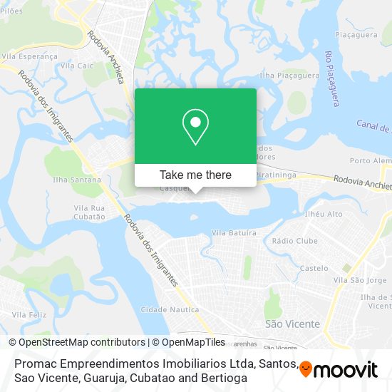 Mapa Promac Empreendimentos Imobiliarios Ltda