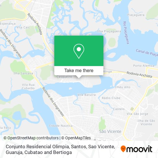 Conjunto Residencial Olimpia map