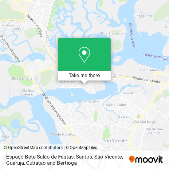 Espaço Bete Salão de Festas map