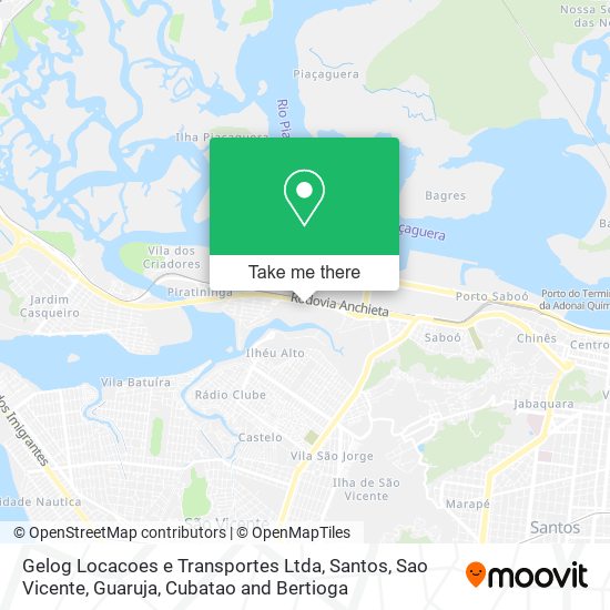 Gelog Locacoes e Transportes Ltda map