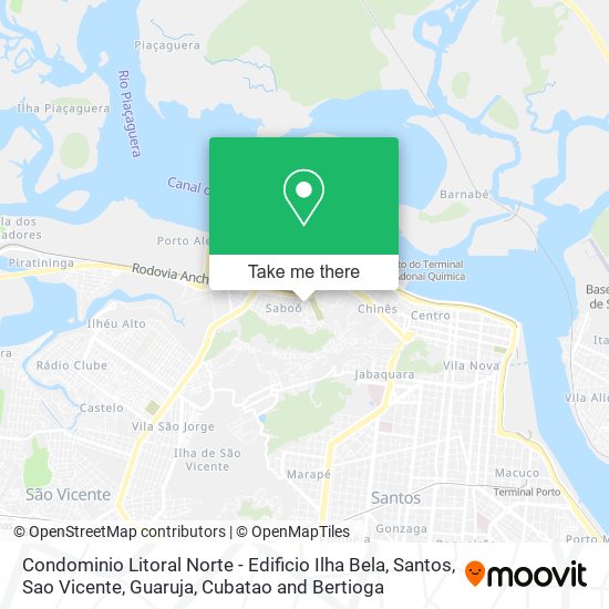 Condominio Litoral Norte - Edificio Ilha Bela map