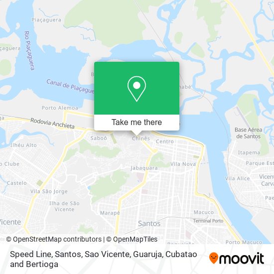 Speed Line map