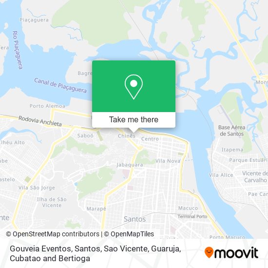 Mapa Gouveia Eventos