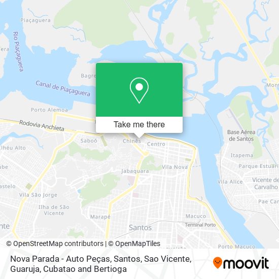 Nova Parada - Auto Peças map