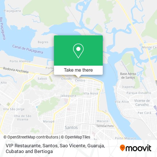 VIP Restaurante map