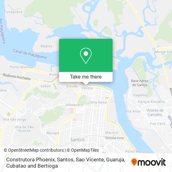 Construtora Phoenix map