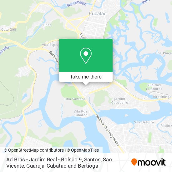 Ad Brás - Jardim Real - Bolsão 9 map
