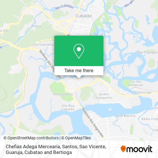 Chefias Adega Mercearia map