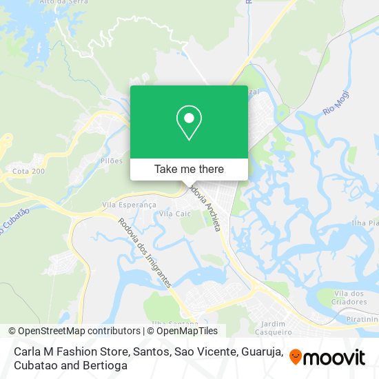 Carla M Fashion Store map