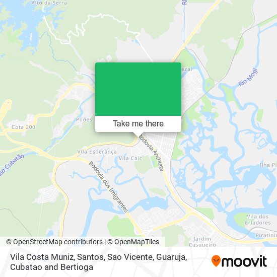 Vila Costa Muniz map