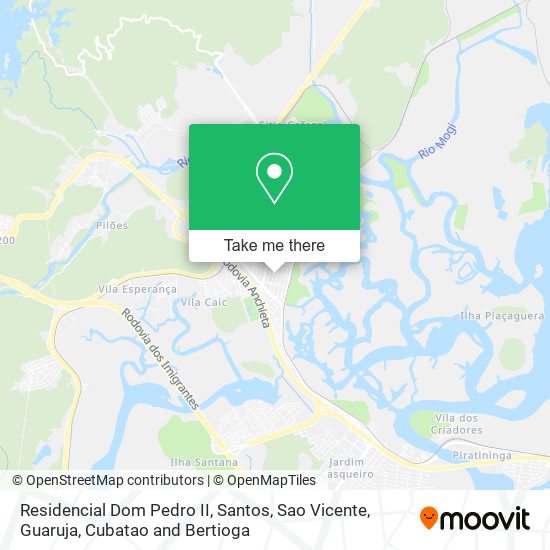 Residencial Dom Pedro II map