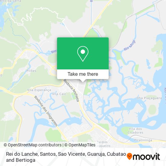 Rei do Lanche map