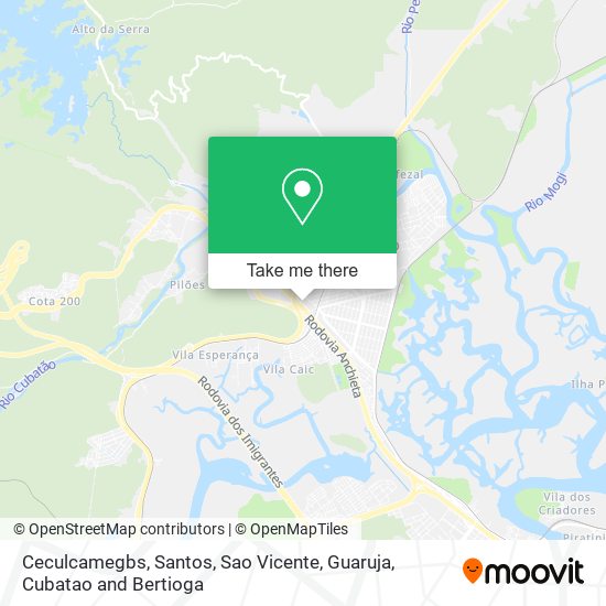 Ceculcamegbs map