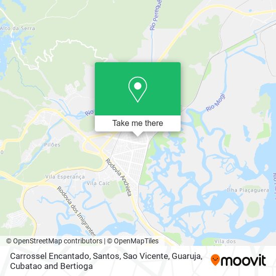 Carrossel Encantado map