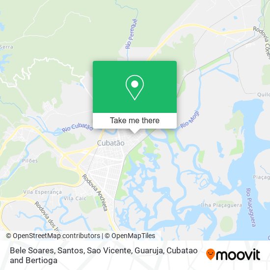 Bele Soares map