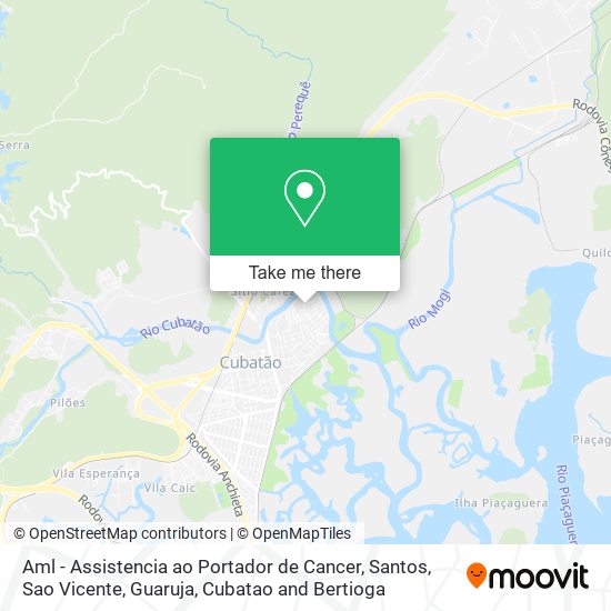 Aml - Assistencia ao Portador de Cancer map