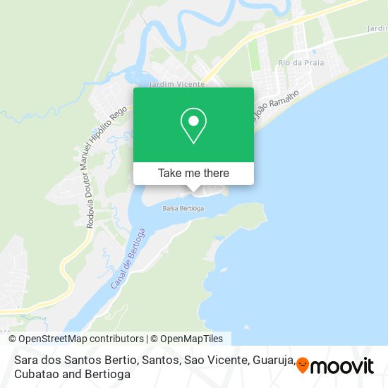 Sara dos Santos Bertio map